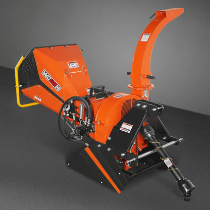 6" 3 Point Hydraulic Feeding PTO Wood Chipper for 20-50HP Tractor,  WC68H
