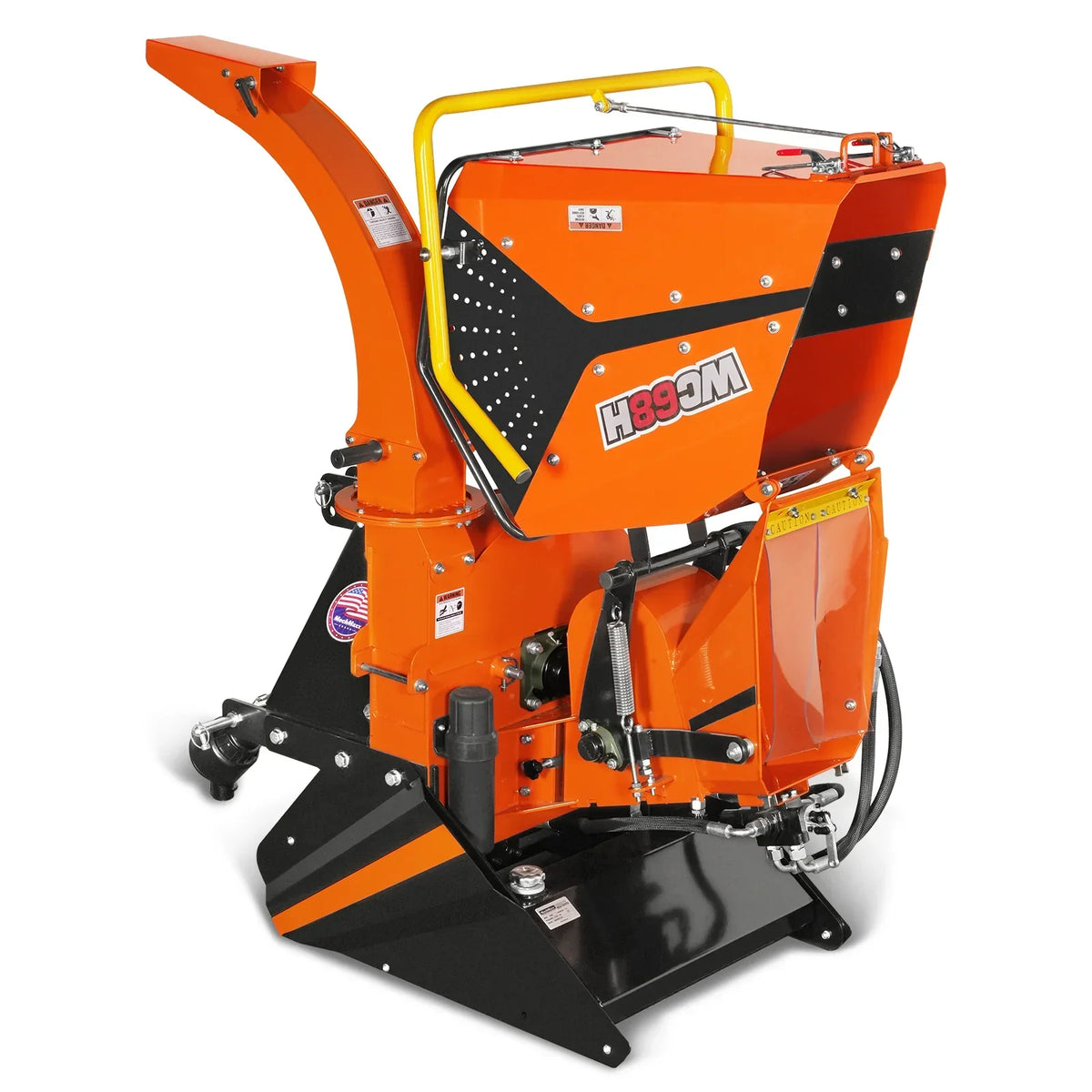 3-Point PTO Stump Grinder & 6",  3 Point Hydraulic PTO Wood Chipper Bundle, SG24 & WC68H