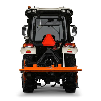 4FT 3-Point Gear Drive Rotary Tiller, 18-35HP Tractor, PTO Shaft Included (With Slip Clutch), Cat. 1 Hookup , RT400
