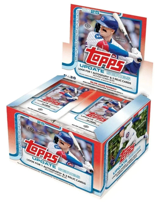2025 Topps Update Series Baseball Jumbo 6 Box Case