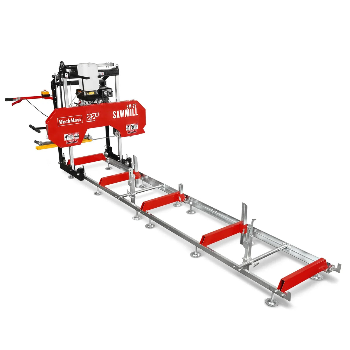 3-Point PTO Stump Grinder & 22" Portable Sawmill & Forestry Log Skidding Winch  Bundle,SG24 & SM22 &FW8800