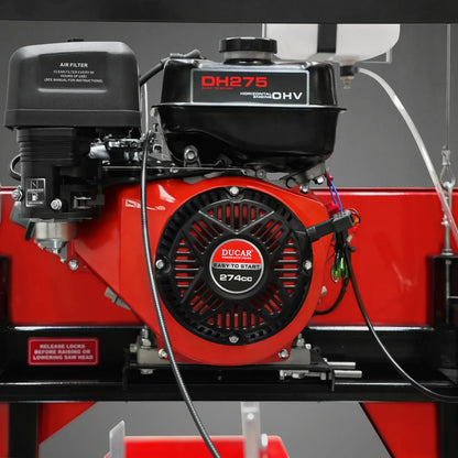 3-Point PTO Stump Grinder & 22" Portable Sawmill Bundle, SG24&SM22