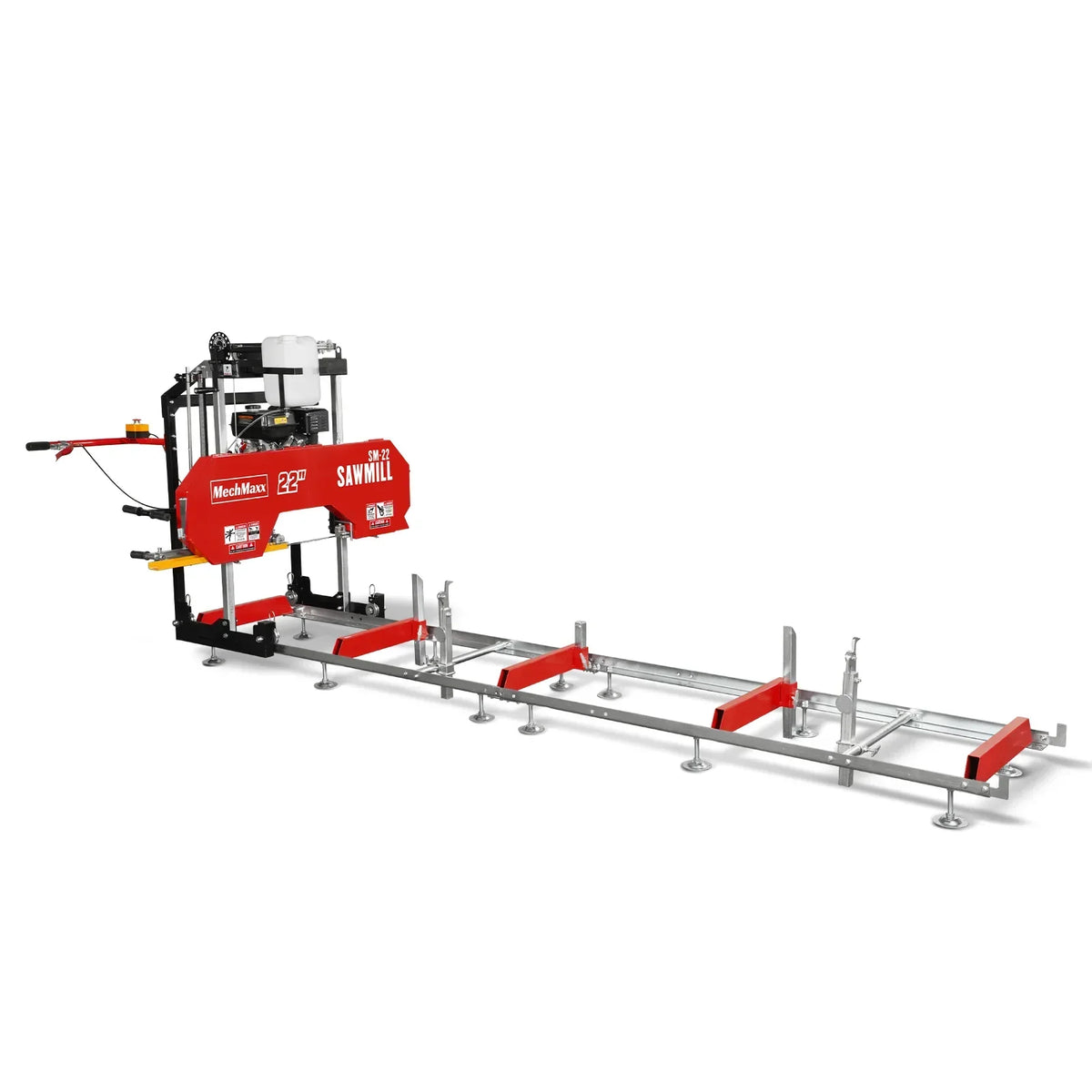 3-Point PTO Stump Grinder & 22" Portable Sawmill Bundle, SG24&SM22