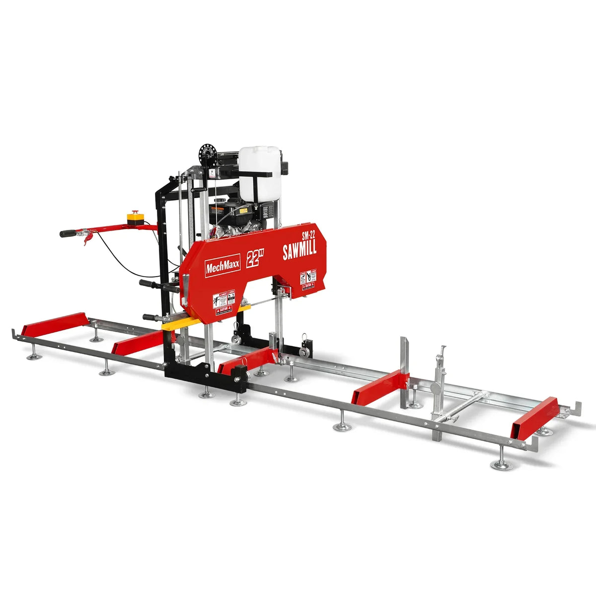 3-Point PTO Stump Grinder & 22" Portable Sawmill & Forestry Log Skidding Winch  Bundle,SG24 & SM22 &FW8800