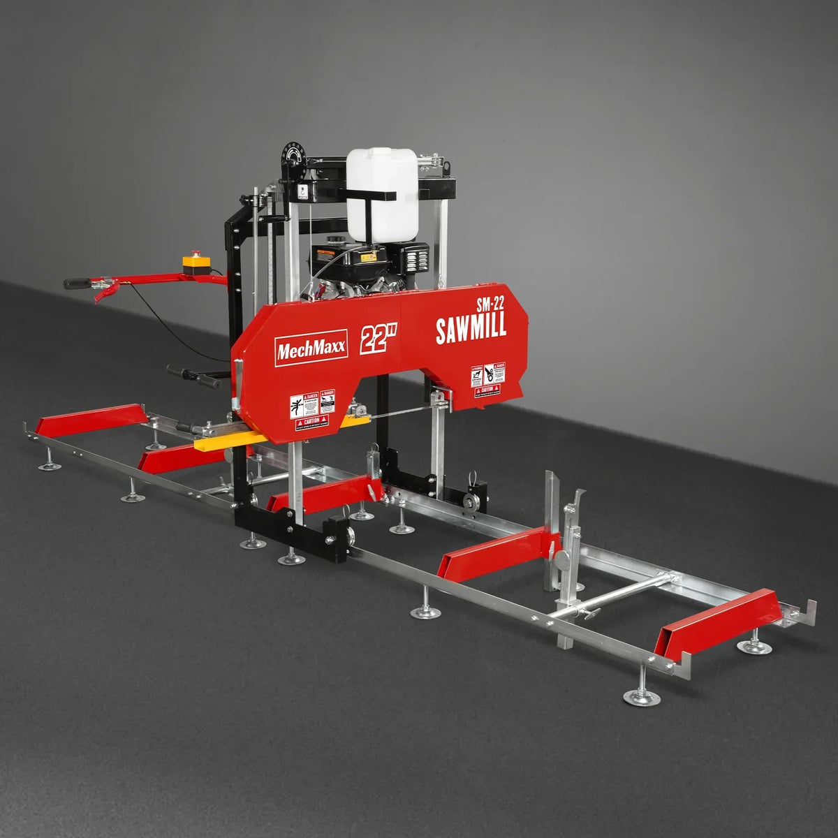 3-Point PTO Stump Grinder & 22" Portable Sawmill & Forestry Log Skidding Winch  Bundle,SG24 & SM22 &FW8800