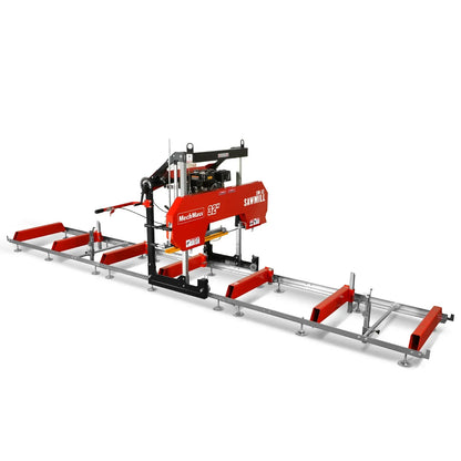32" Portable Sawmill & 34 Ton Kinetic Log Splitter Bundle