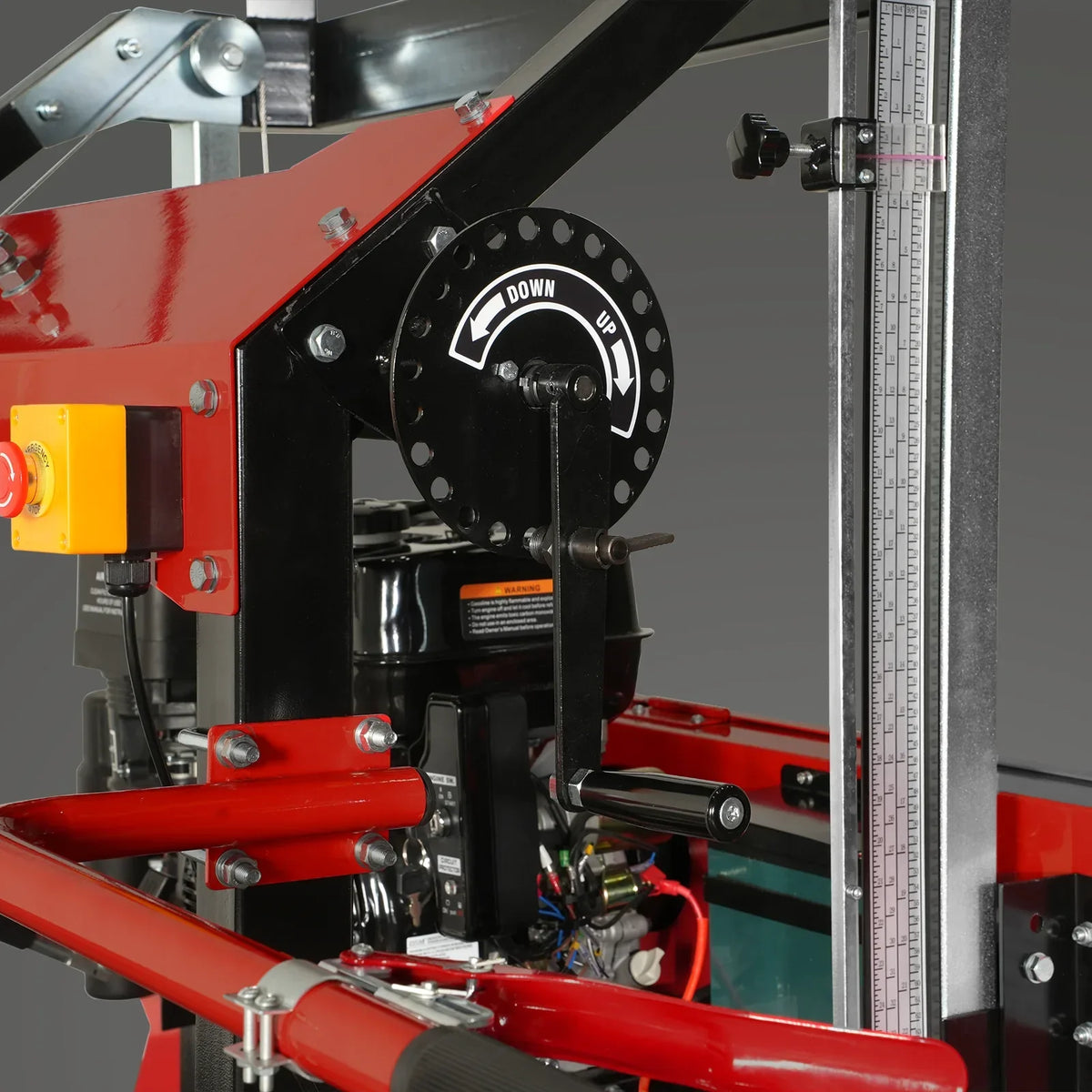 32" Portable Sawmill,  KOHLER CH440 429cc E-Start Gasoline Engine,  26.5" Board Width,  13' Track Length ,  SM-32
