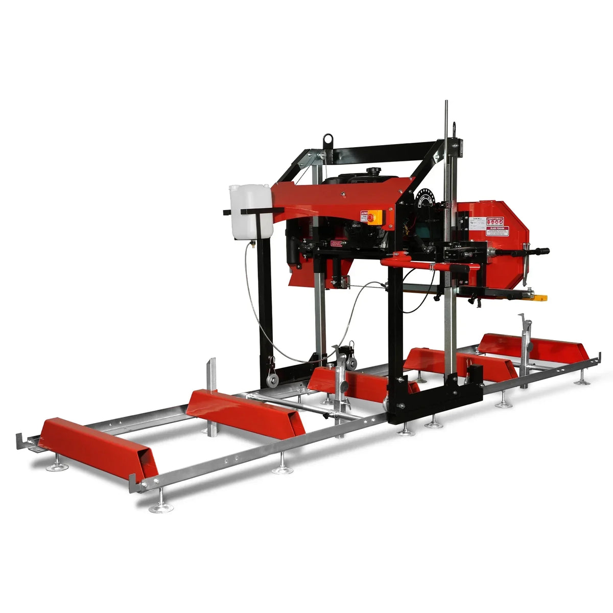 32" Portable Sawmill,  KOHLER CH440 429cc E-Start Gasoline Engine,  26.5" Board Width,  13' Track Length ,  SM-32