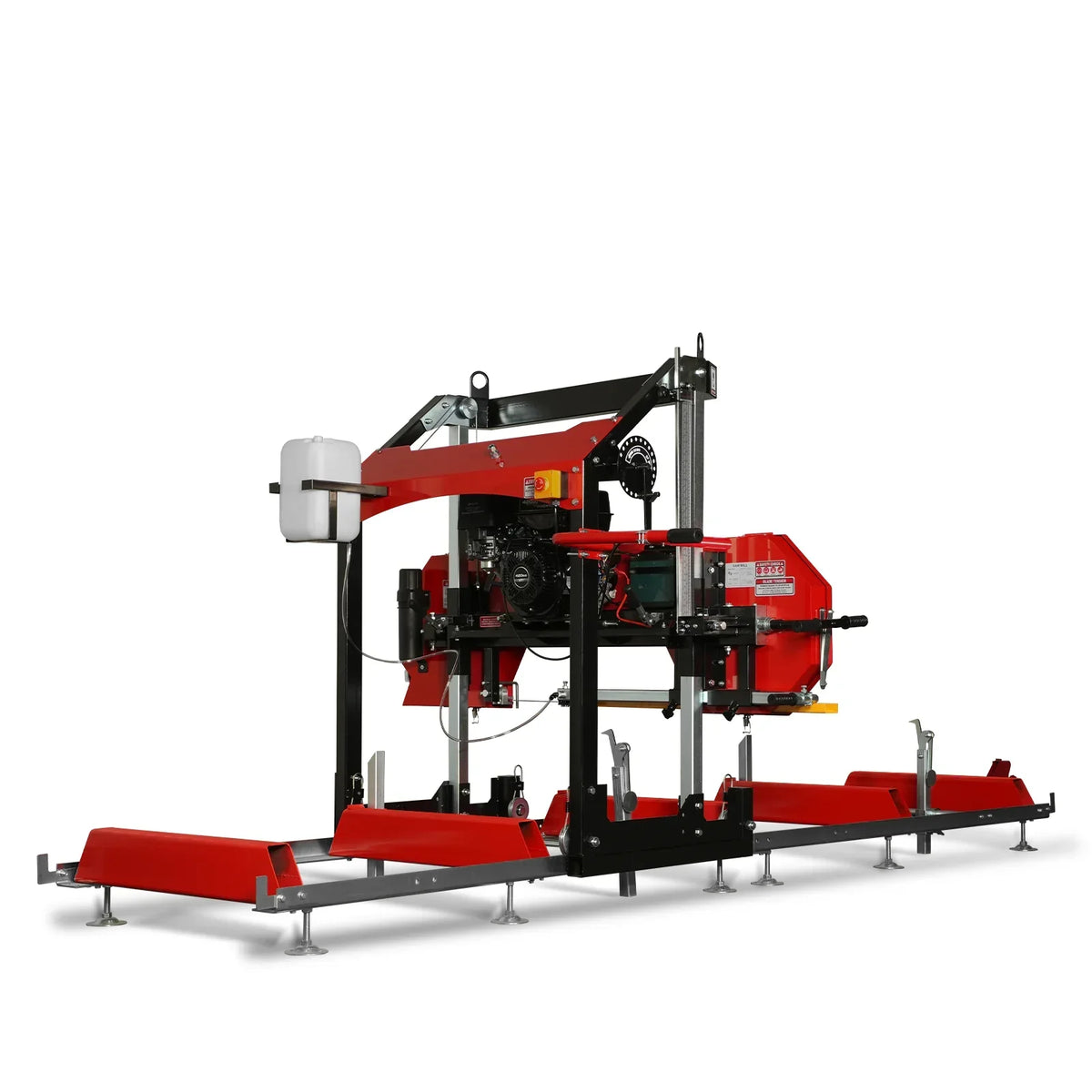 32" Portable Sawmill,  420cc 15HP DUCAR E-Start Gasoline Engine,  29" Board Width,  13' Track Length ,  SM32