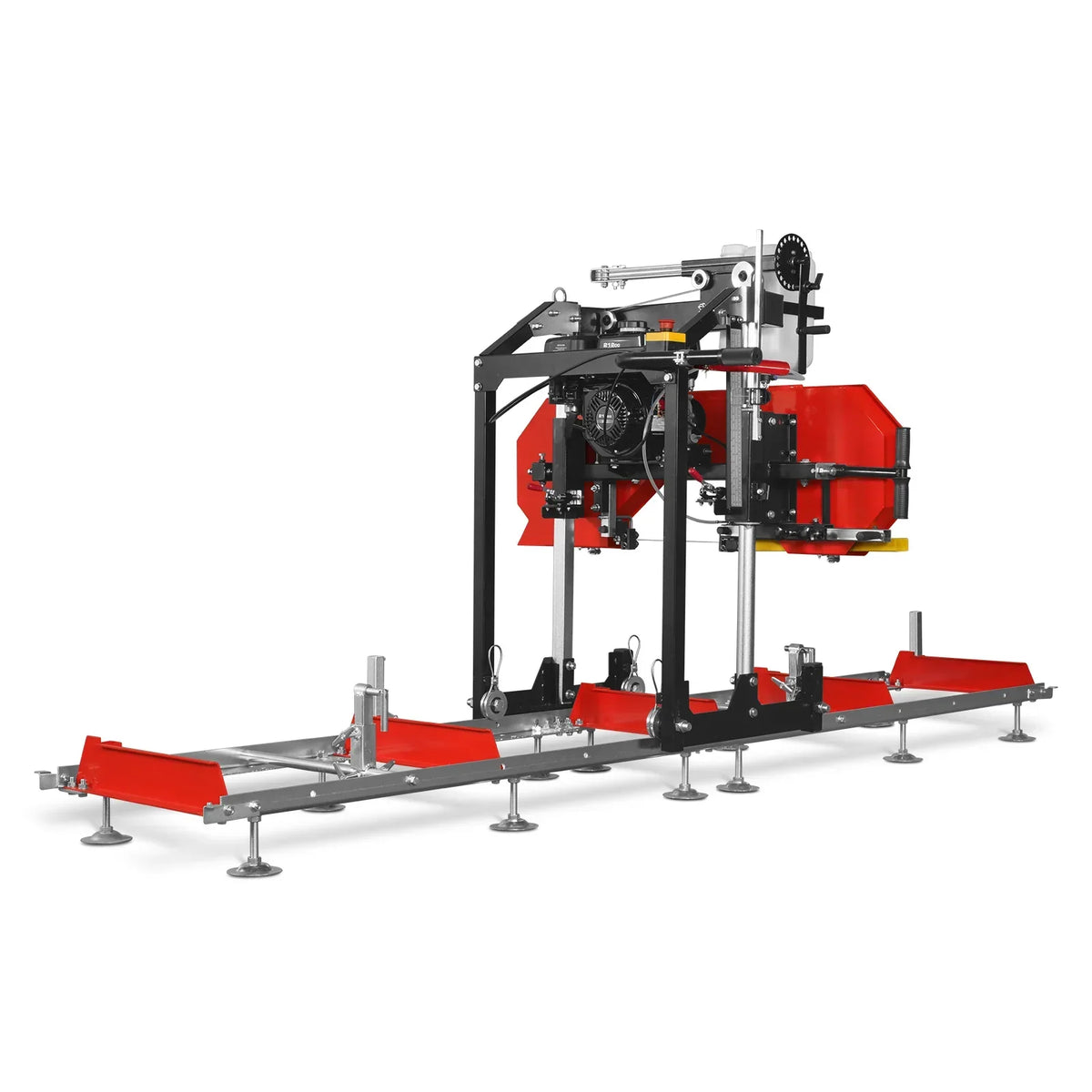 18" Portable Sawmill,  212cc 7HP Gasoline Engine,  15" Board  Width,  10' Track Length ,  SM-18
