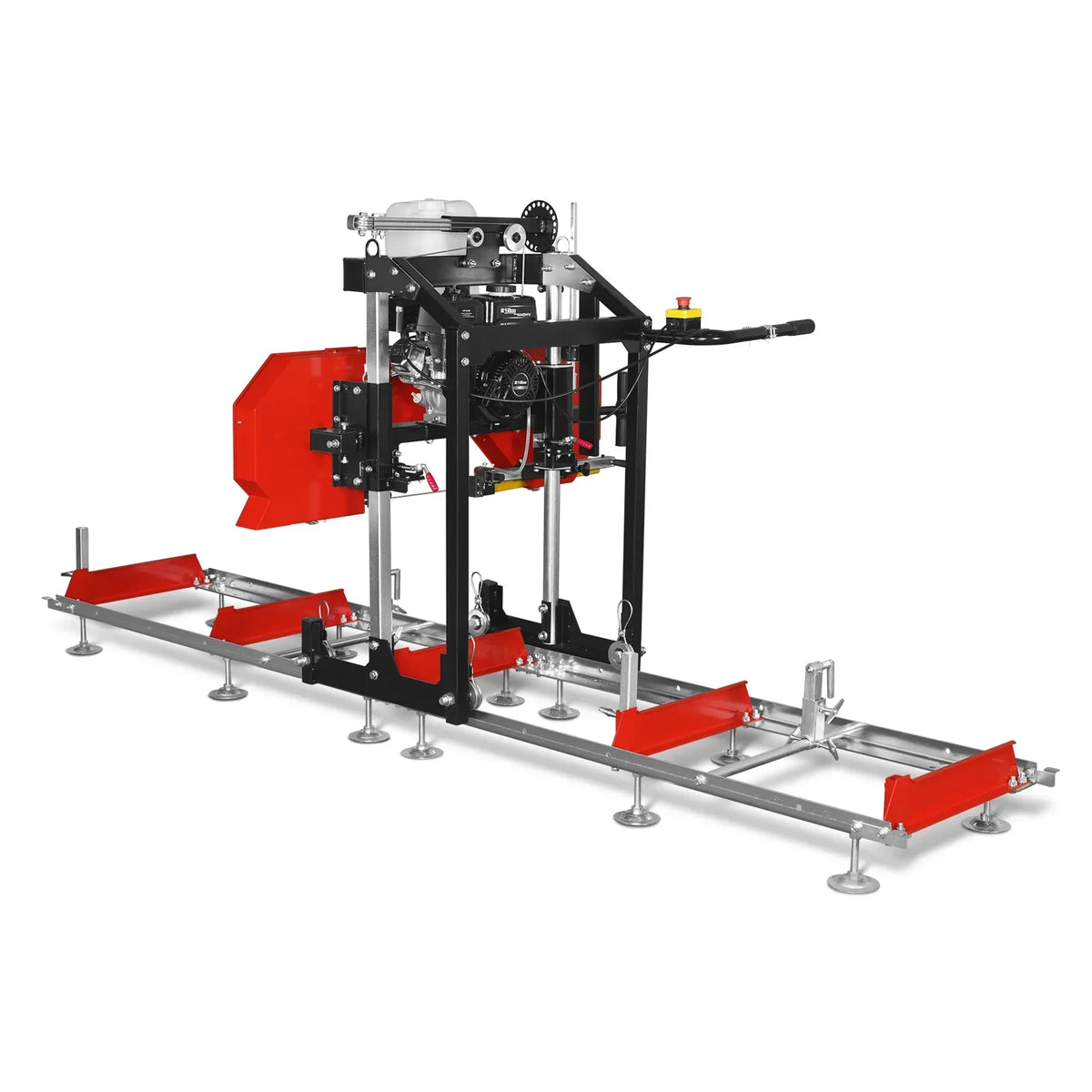 18" Portable Sawmill,  212cc 7HP Gasoline Engine,  15" Board  Width,  10' Track Length ,  SM-18