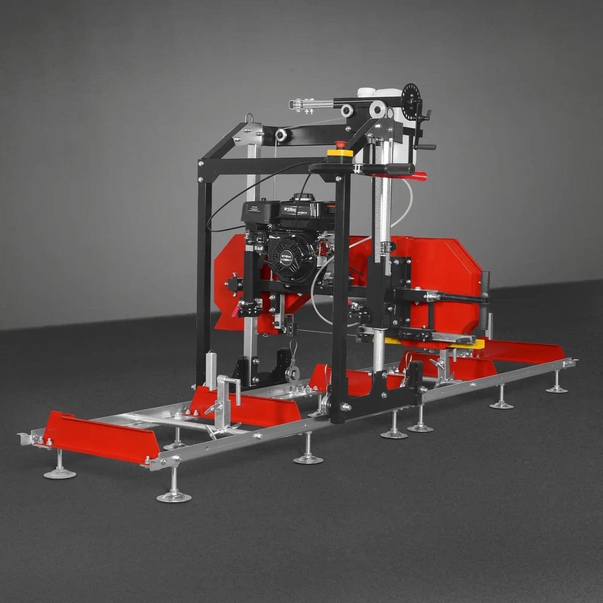 18" Portable Sawmill,  212cc 7HP Gasoline Engine,  15" Board  Width,  10' Track Length ,  SM-18