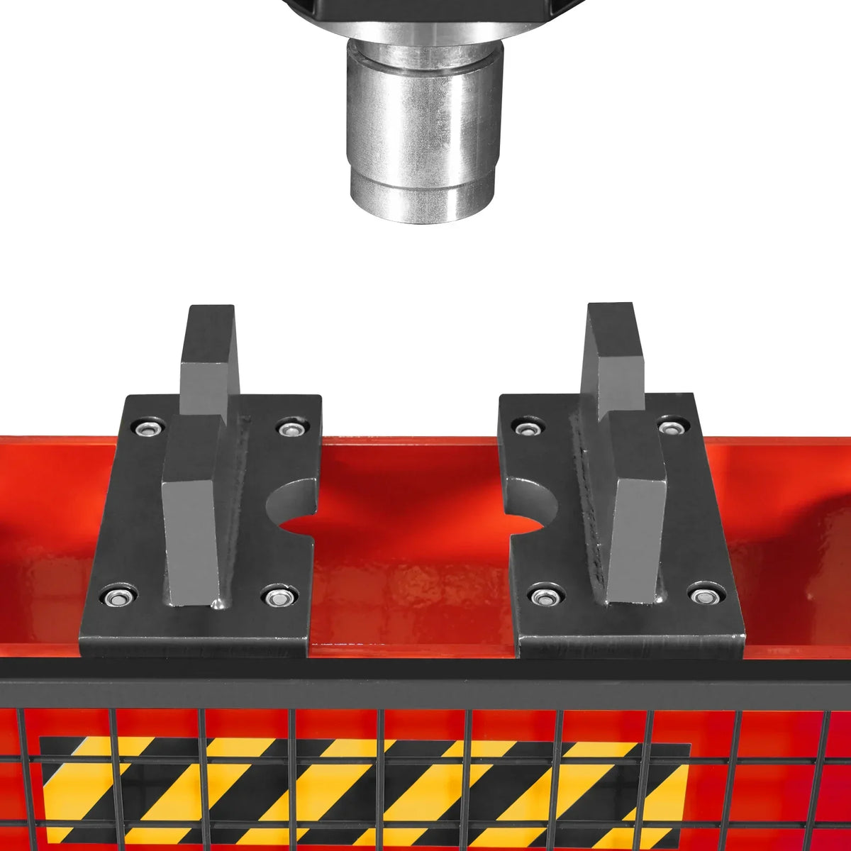 20 Ton H-Frame Air/Hydraulic Shop Press with Press Pin Kit, Fully Welded Steel Frame, Safety Guard, Foot Pedal Control, HSP20