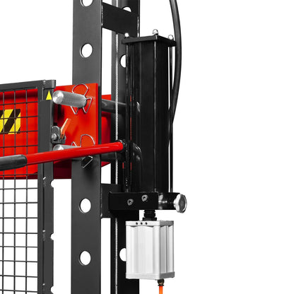 30 Ton H-Frame Air/Hydraulic Shop Press with Hand Winch & Press Pin Kit,  Fully Welded Steel Frame,  Safety Guard,  Foot Pedal Control,  HSP30