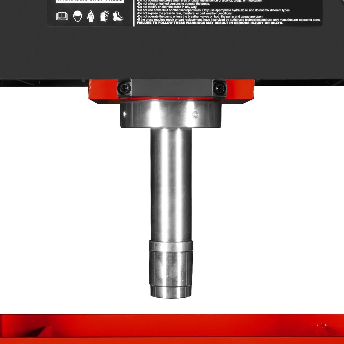 30 Ton H-Frame Air/Hydraulic Shop Press with Hand Winch & Press Pin Kit,  Fully Welded Steel Frame,  Safety Guard,  Foot Pedal Control,  HSP30