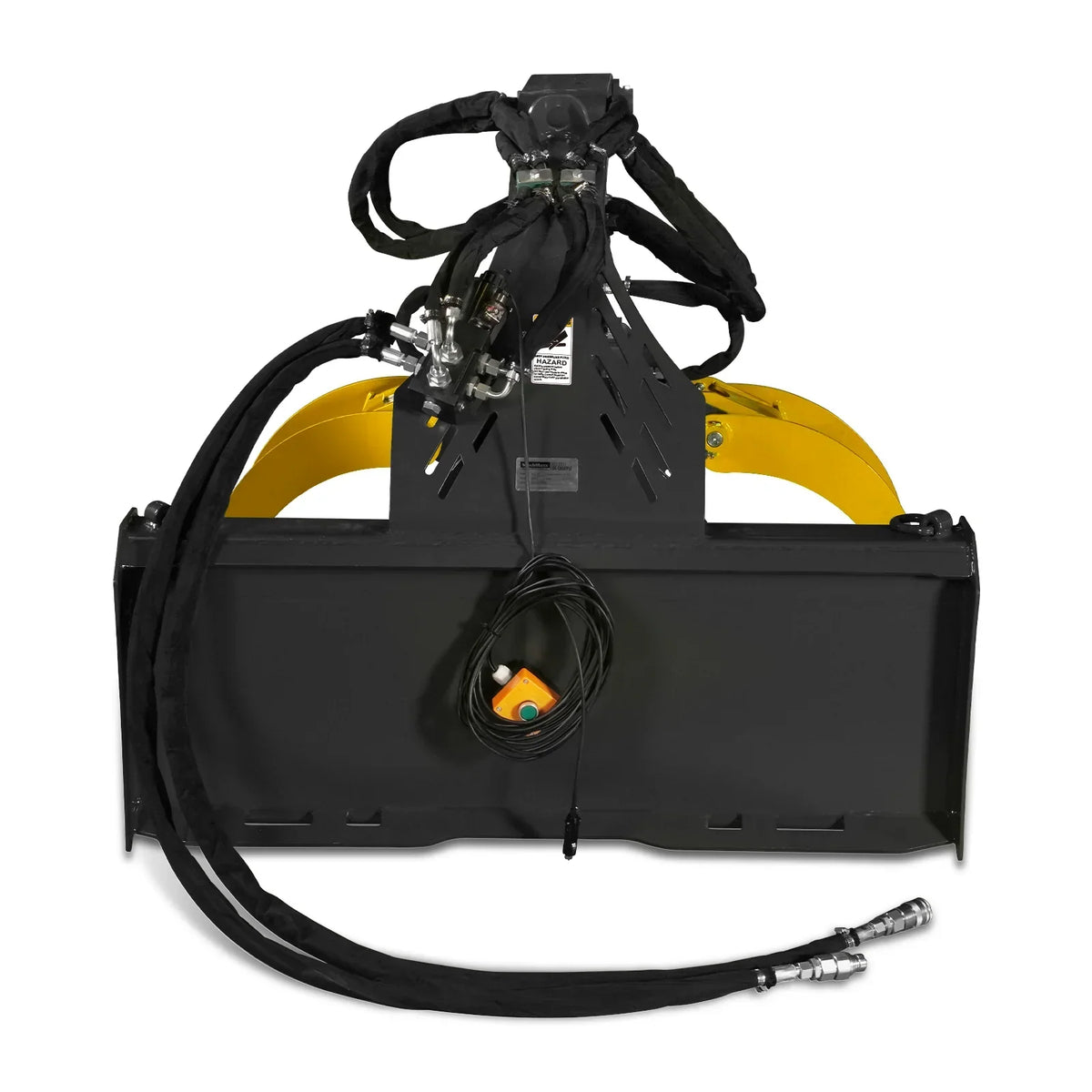 50" Skid Steer Rotary Log Grapple,  360° Rotation,  3000 Lbs Capacity