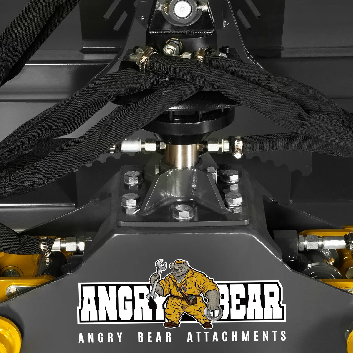50" Skid Steer Rotary Log Grapple,  360° Rotation,  3000 Lbs Capacity