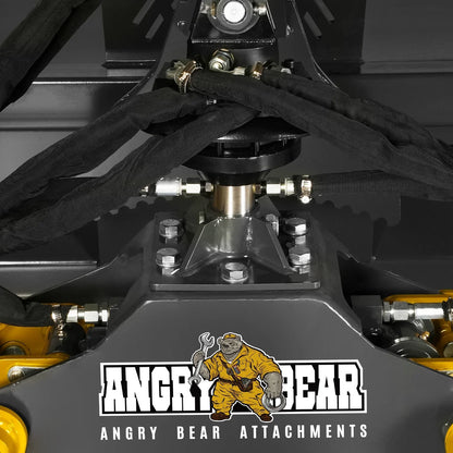 50" Skid Steer Rotary Log Grapple,  360° Rotation,  3000 Lbs Capacity