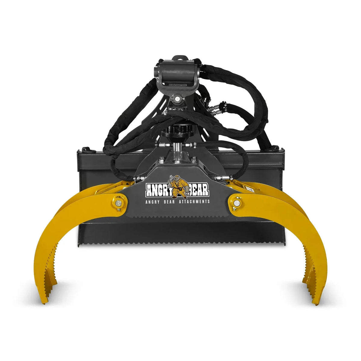 50" Skid Steer Rotary Log Grapple,  360° Rotation,  3000 Lbs Capacity