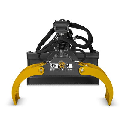 50" Skid Steer Rotary Log Grapple,  360° Rotation,  3000 Lbs Capacity