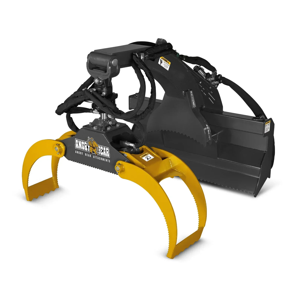 50" Skid Steer Rotary Log Grapple,  360° Rotation,  3000 Lbs Capacity