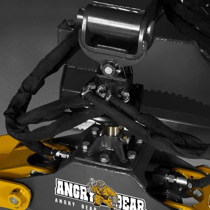 50" Skid Steer Rotary Log Grapple,  360° Rotation,  3000 Lbs Capacity