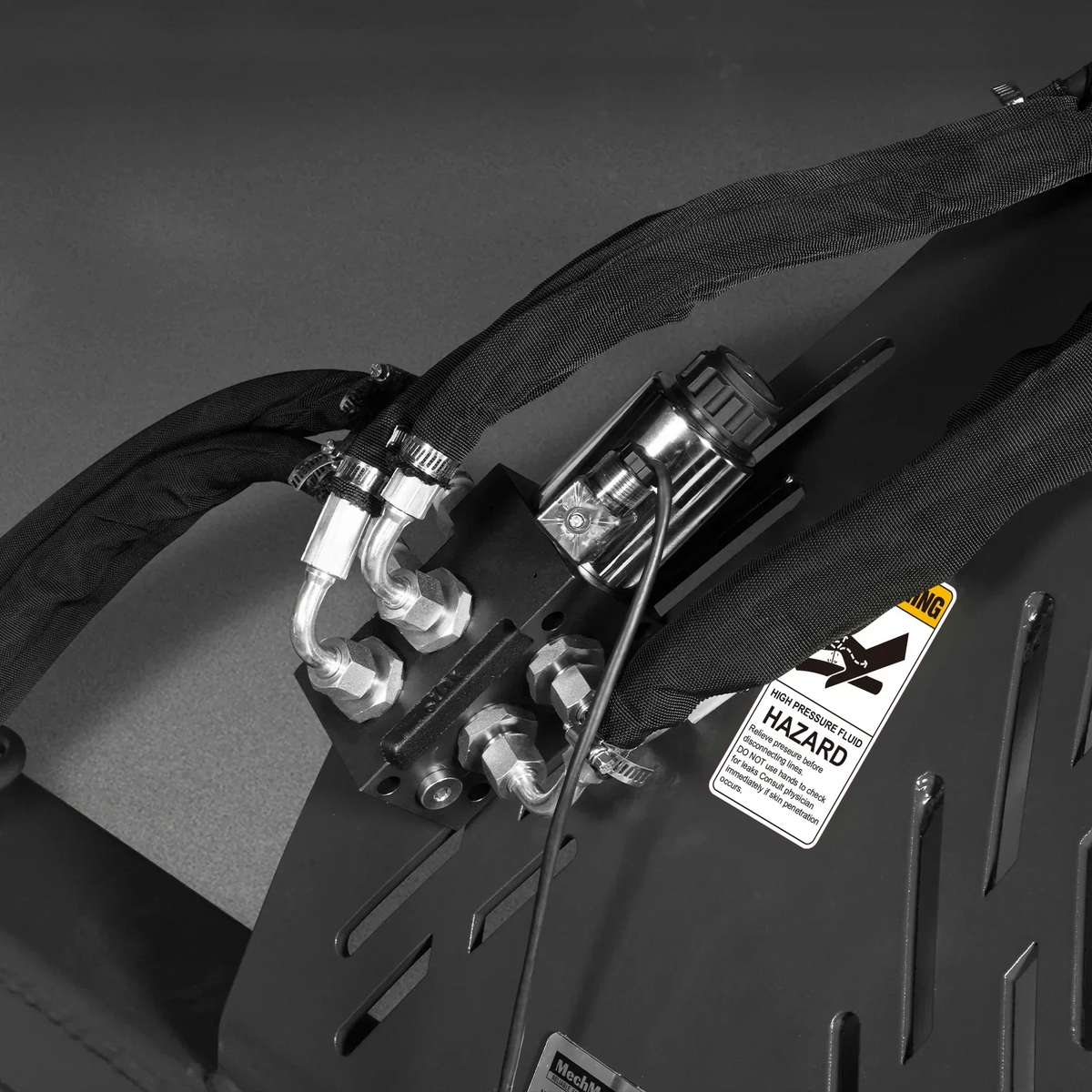 50" Skid Steer Rotary Log Grapple,  360° Rotation,  3000 Lbs Capacity