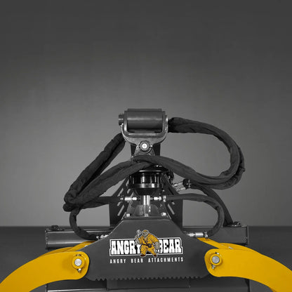 50" Skid Steer Rotary Log Grapple,  360° Rotation,  3000 Lbs Capacity