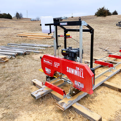 3-Point PTO Stump Grinder & 22" Portable Sawmill & Forestry Log Skidding Winch  Bundle,SG24 & SM22 &FW8800