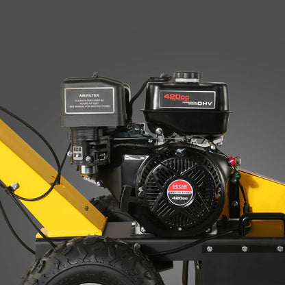 4" Honda Gasoline Engine Wood Chipper & 12" Stump Grinder Bundle,  GS650 & SGR1500