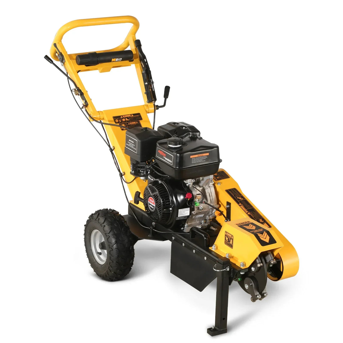 4" Honda Gasoline Engine Wood Chipper & 12" Stump Grinder Bundle,  GS650 & SGR1500