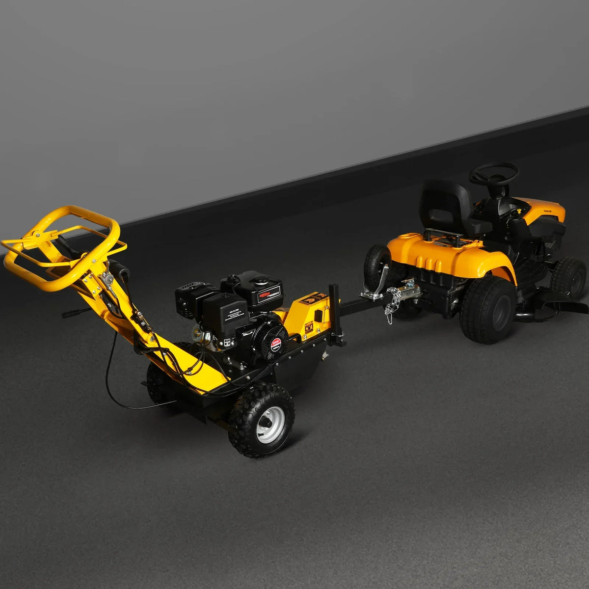 15 inch 15HP 420cc DUCAR E-Start Stump Grinder with Tow Bar,  SG380