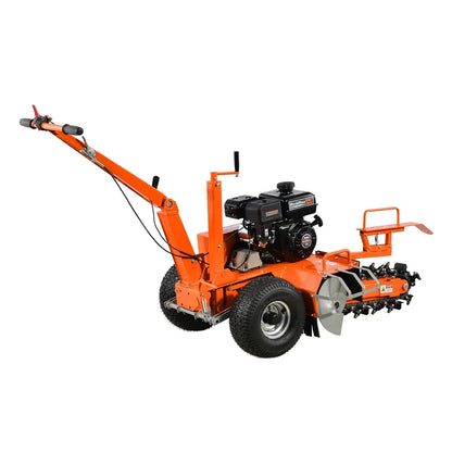 MechMaxx 7HP Gas Powered Cable Ditching Mini Trencher , TCR650