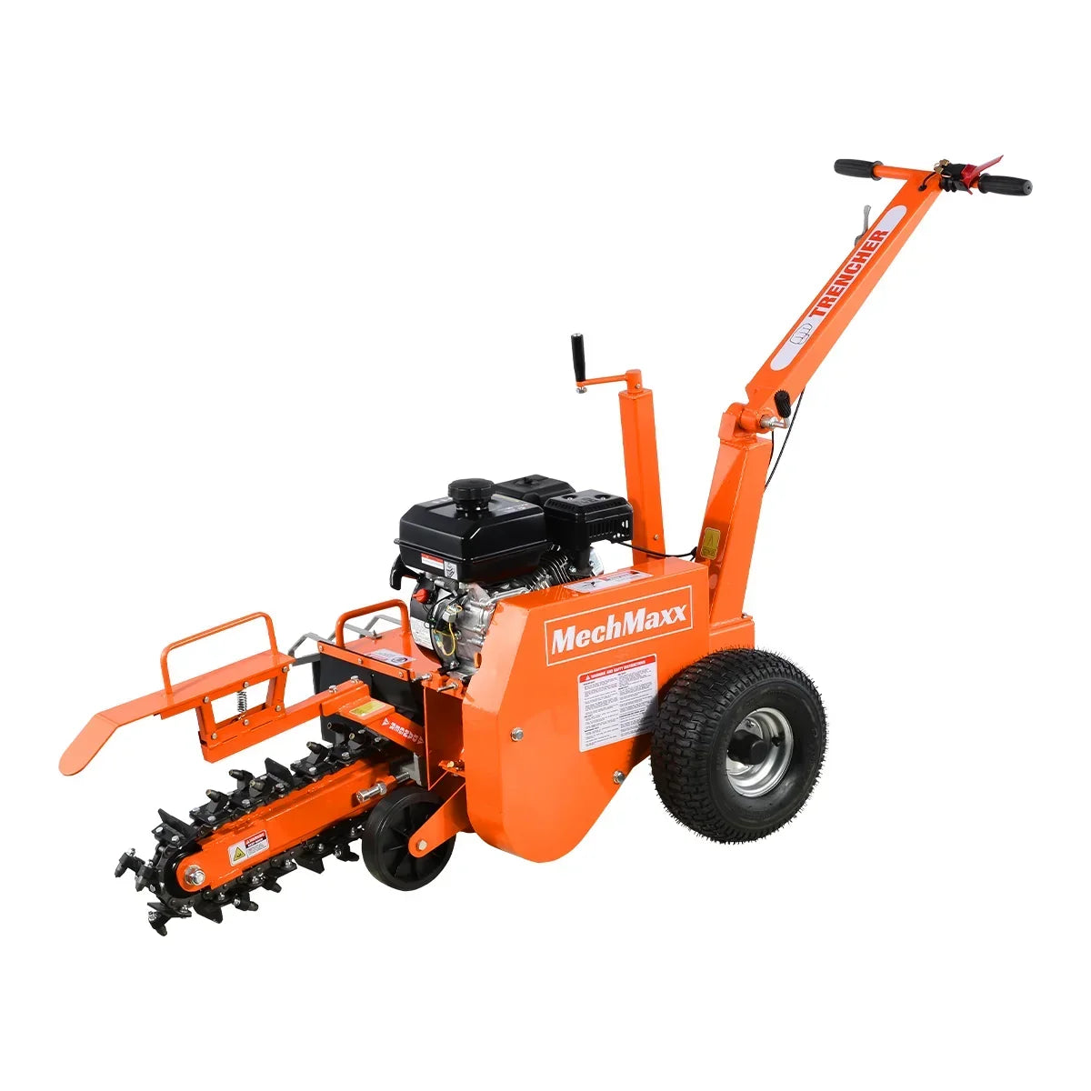 MechMaxx 7HP Gas Powered Cable Ditching Mini Trencher , TCR650