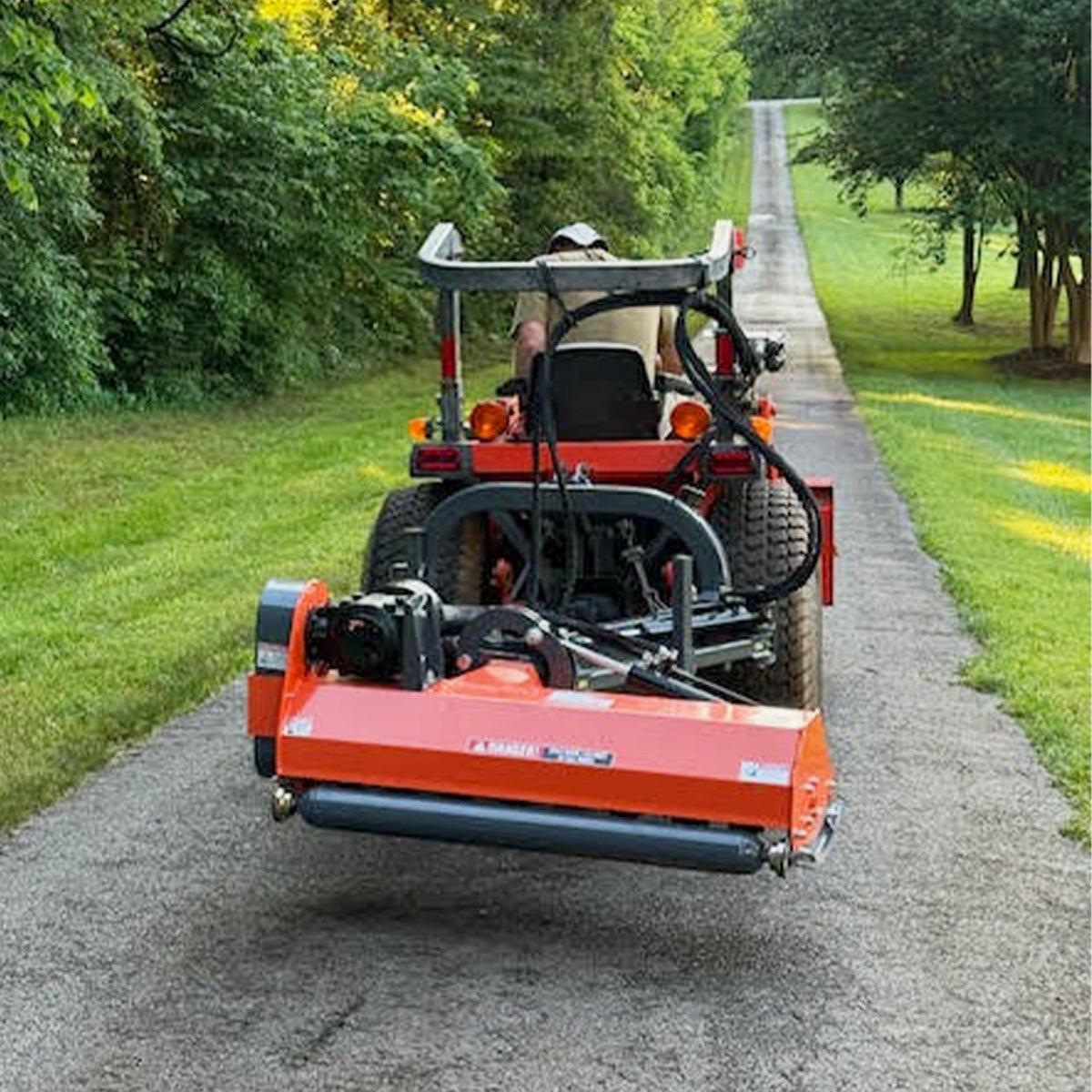48" Standard 3 Point Offset Flail Ditch Bank Mower,  25-50HP,  VAM48