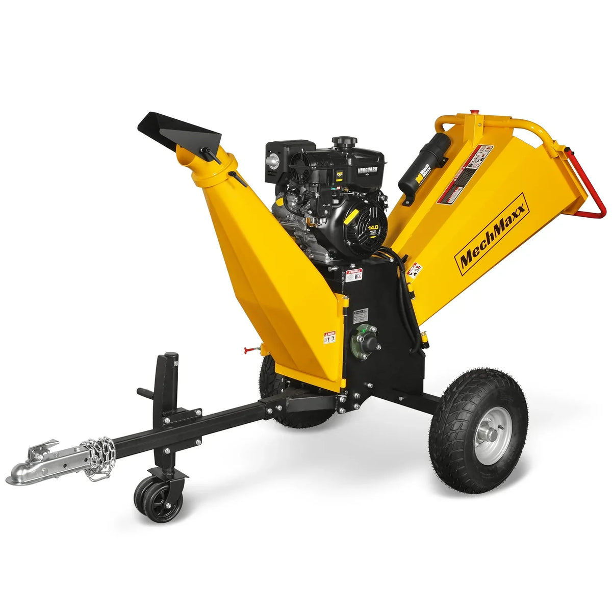 6 inch E-start B&S VANGUARD 408cc 14hp Gasoline Engine Powered Drum Wood Chipper,   P4206