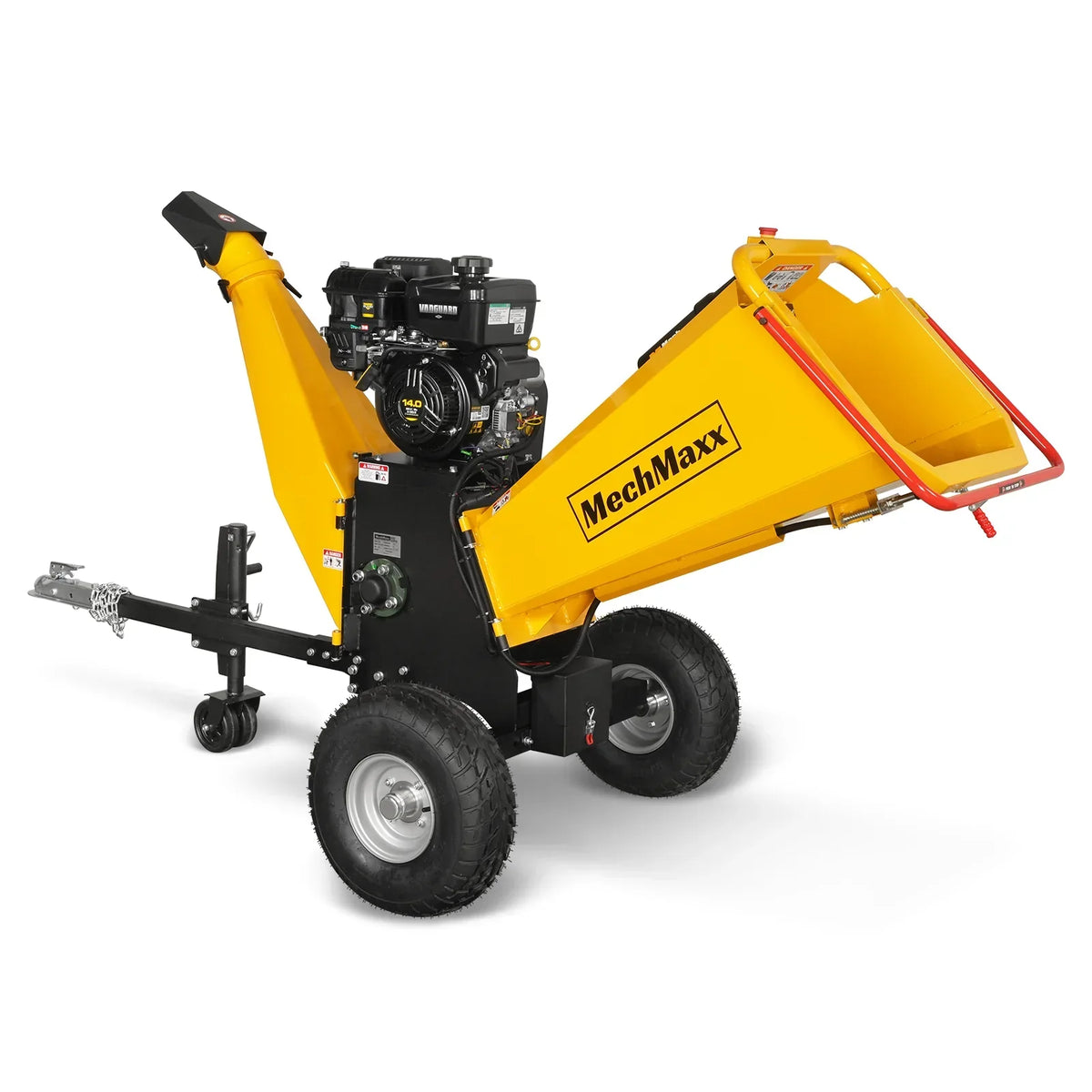 6 inch E-start B&S VANGUARD 408cc 14hp Gasoline Engine Powered Drum Wood Chipper,   P4206
