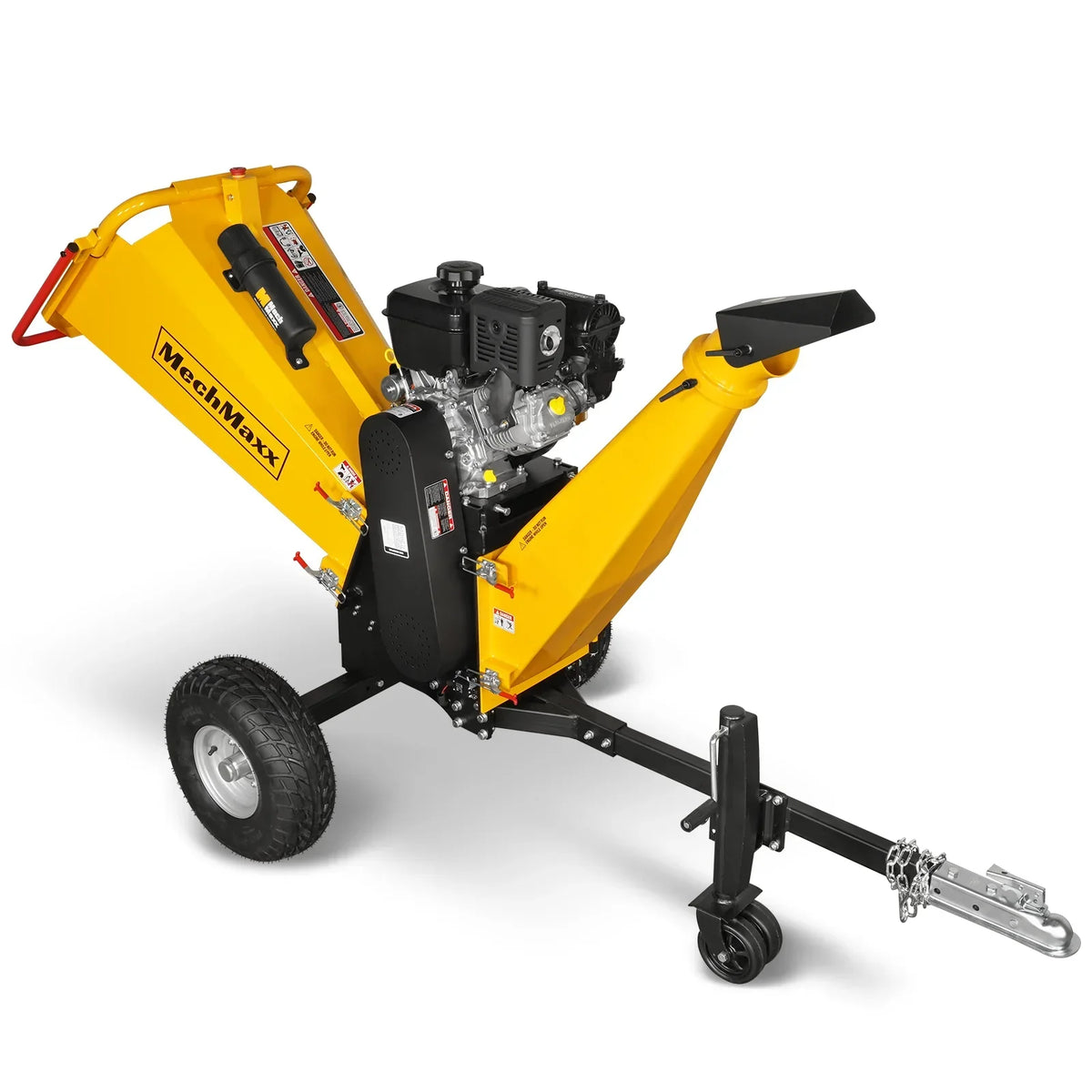 6 inch E-start B&S VANGUARD 408cc 14hp Gasoline Engine Powered Drum Wood Chipper,   P4206