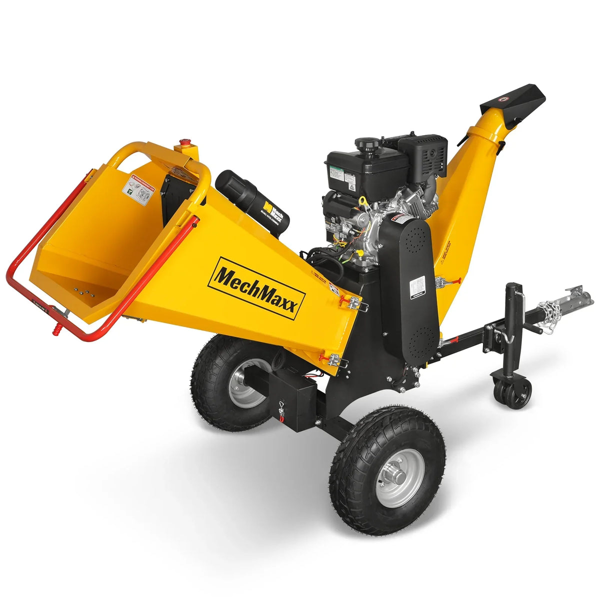 6 inch E-start B&S VANGUARD 408cc 14hp Gasoline Engine Powered Drum Wood Chipper,   P4206
