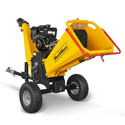 6 inch E-start B&S VANGUARD 408cc 14hp Gasoline Engine Powered Drum Wood Chipper,   P4206