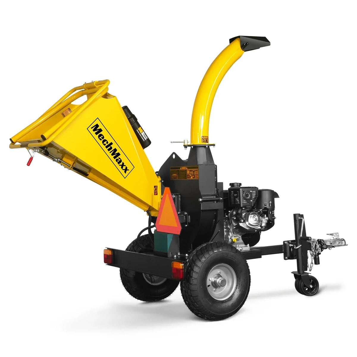 5 inch E-Start KOHLER 429cc 14hp Gasoline Engine Powered Disc Wood Chipper with Taillight ,  P4205