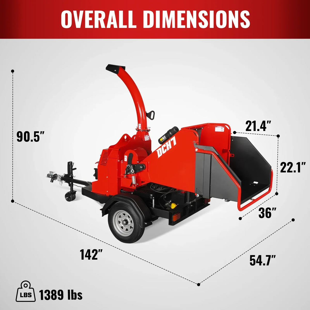 25hp 750cc Twin Cylinder ZONSEN Petrol Engine 7" Hydraulic Feeding Commerical Wood Chipper,  DCH7