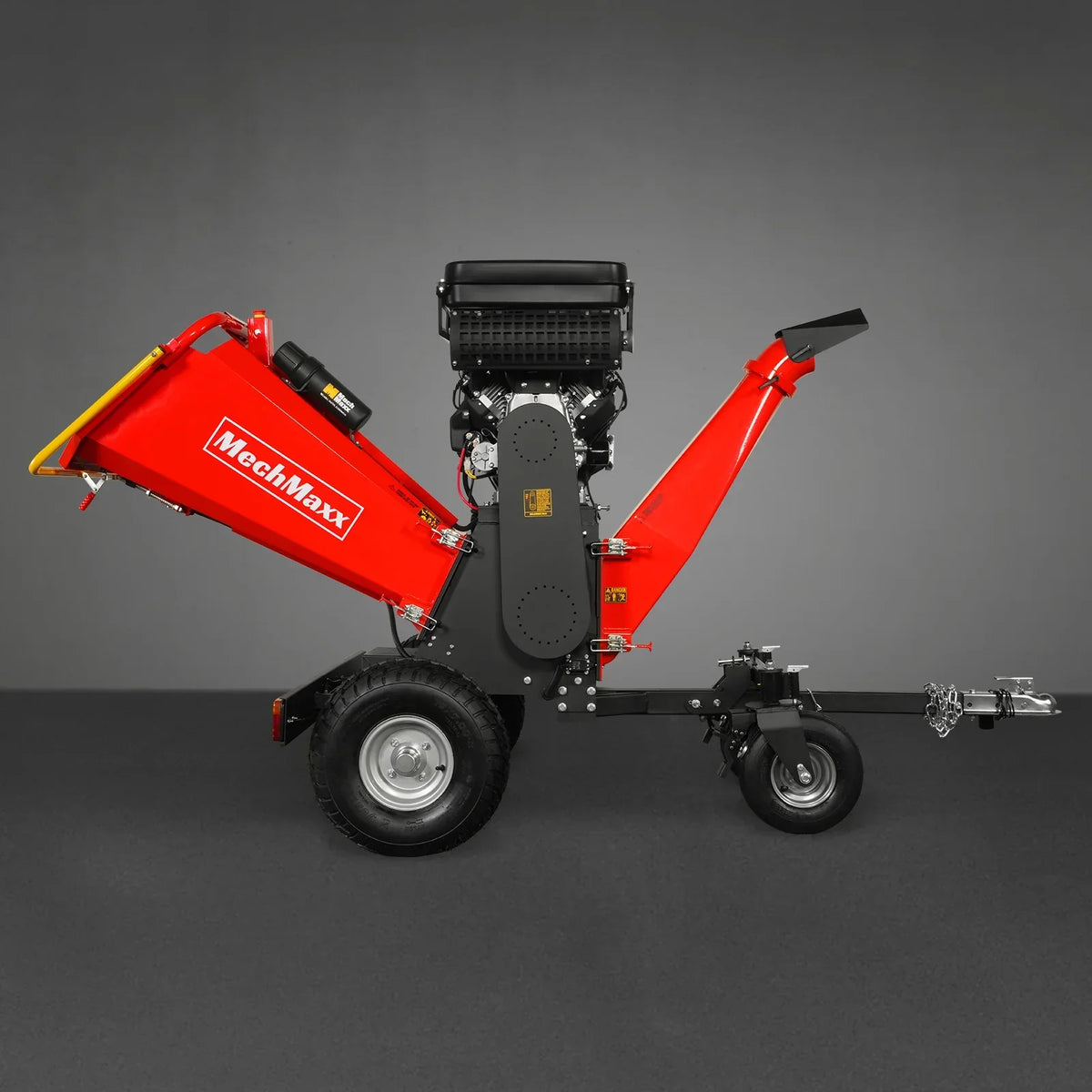 3-Point PTO Stump Grinder & 8 inch ZONSEN E-Start 1000cc 35hp Gas Powered Wood Chipper Bundle, SG24 & B200