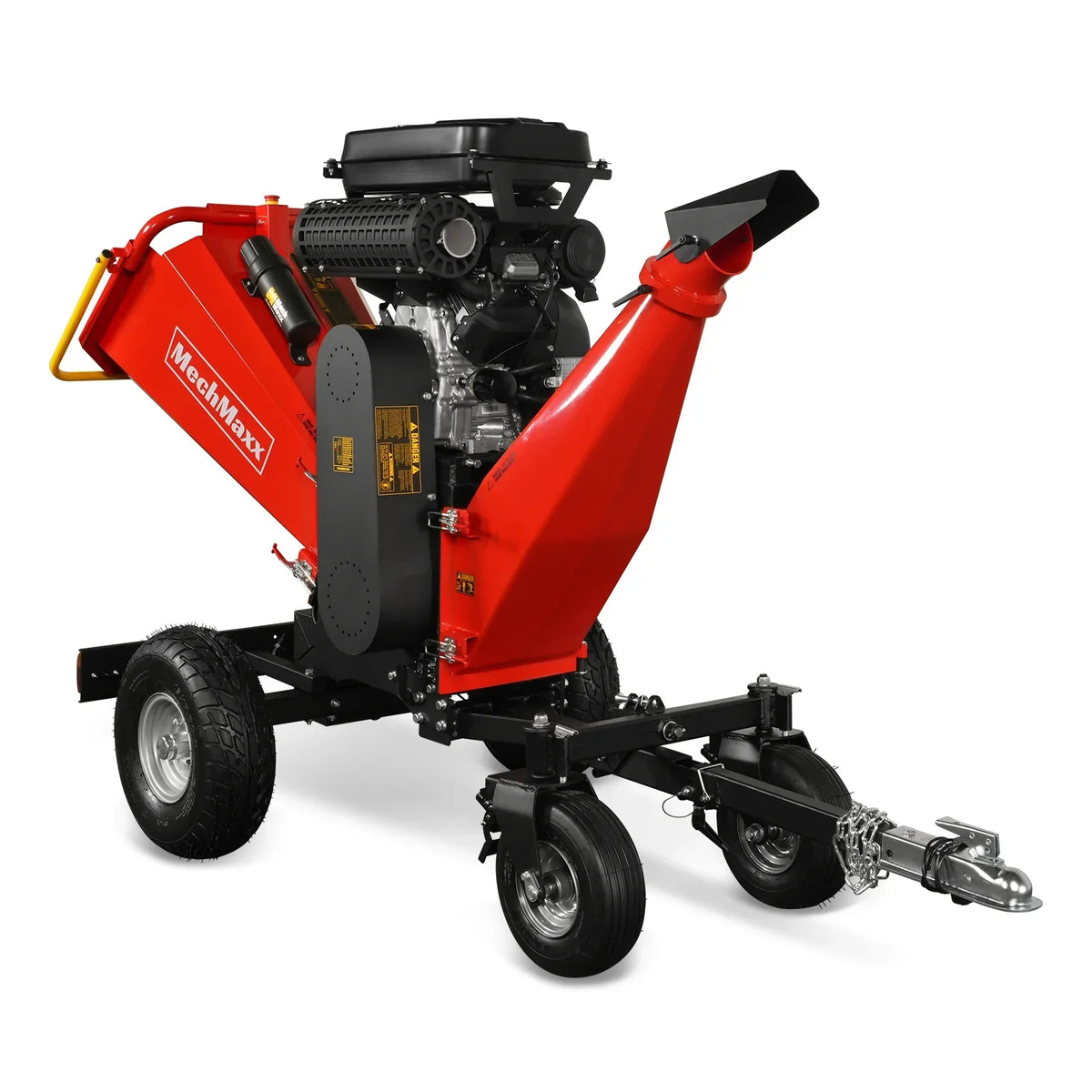 3-Point PTO Stump Grinder & 8 inch ZONSEN E-Start 1000cc 35hp Gas Powered Wood Chipper Bundle, SG24 & B200