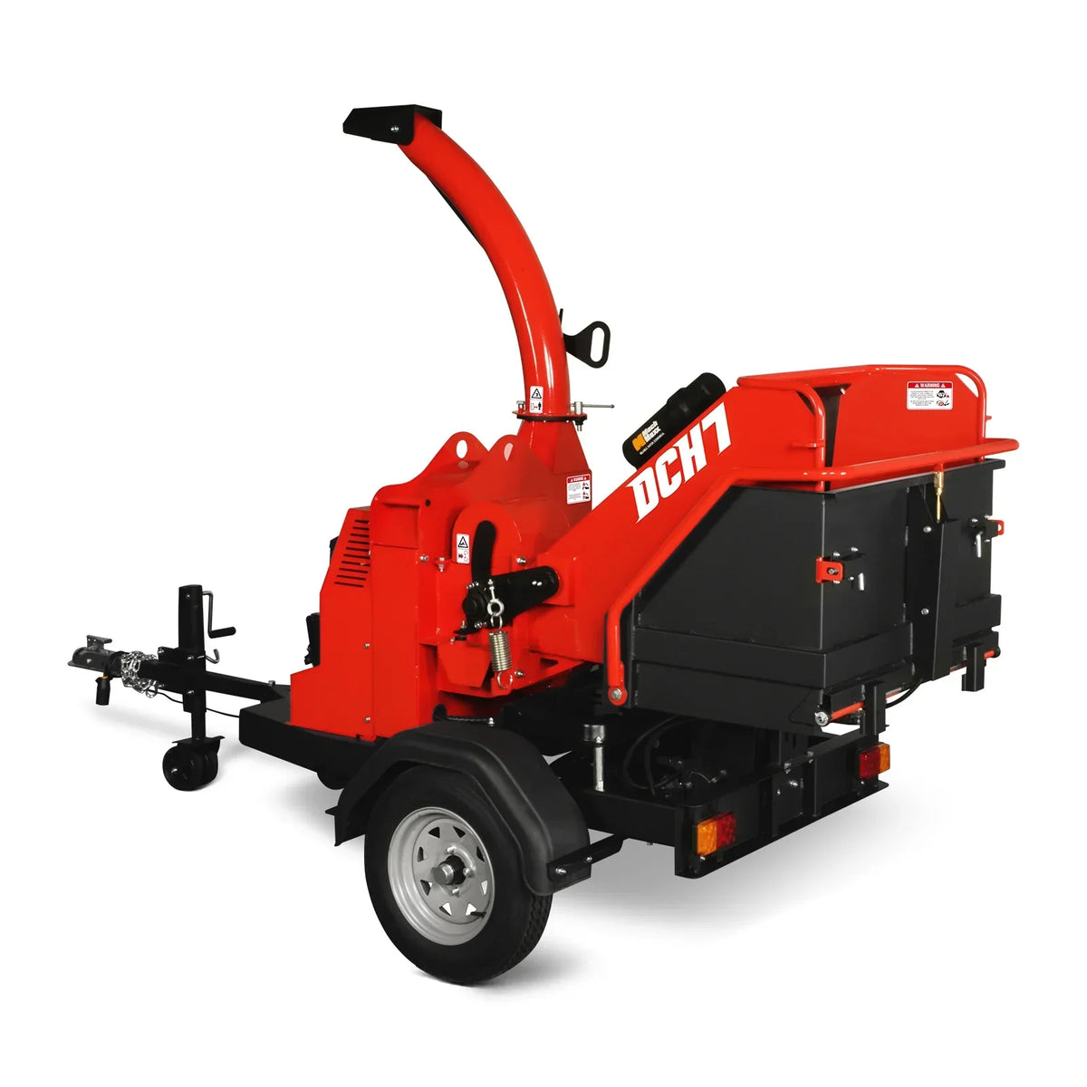 25hp 750cc Twin Cylinder ZONSEN Petrol Engine 7" Hydraulic Feeding Commerical Wood Chipper,  DCH7