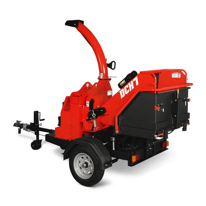 25hp 750cc Twin Cylinder ZONSEN Petrol Engine 7" Hydraulic Feeding Commerical Wood Chipper,  DCH7