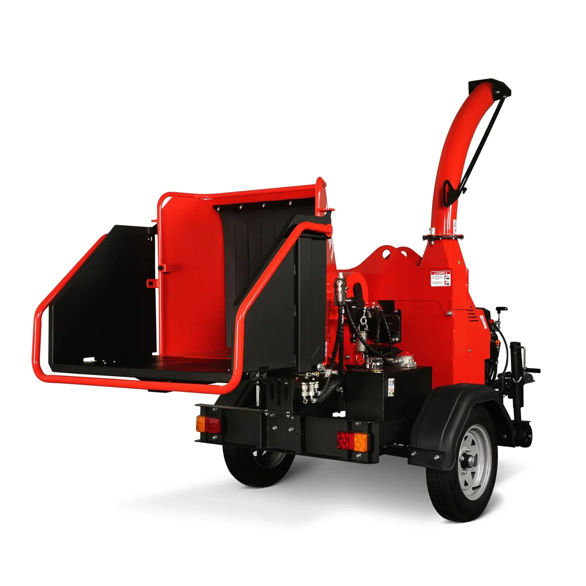 25hp 750cc Twin Cylinder ZONSEN Petrol Engine 7" Hydraulic Feeding Commerical Wood Chipper,  DCH7