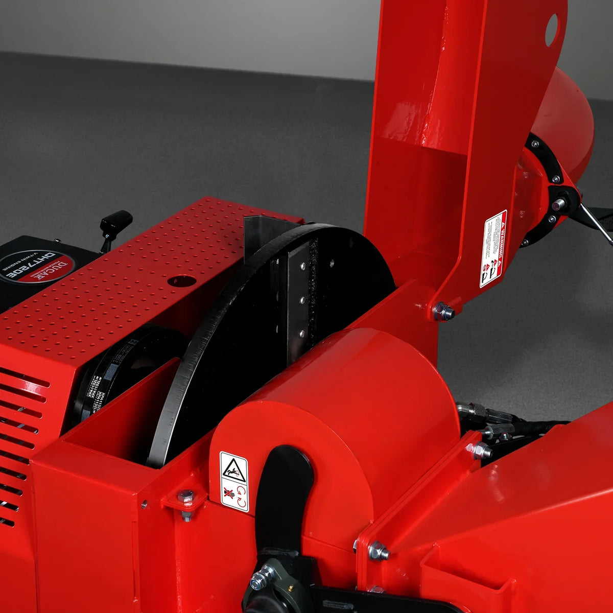25hp 750cc Twin Cylinder ZONSEN Petrol Engine 7" Hydraulic Feeding Commerical Wood Chipper,  DCH7
