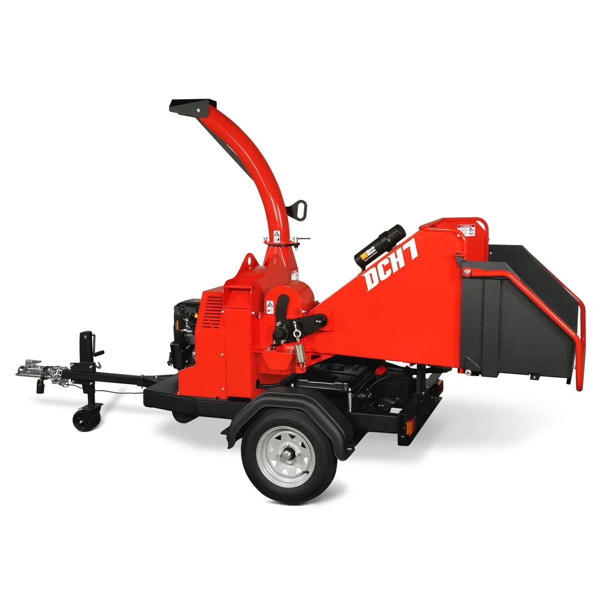 25hp 750cc Twin Cylinder ZONSEN Petrol Engine 7" Hydraulic Feeding Commerical Wood Chipper,  DCH7