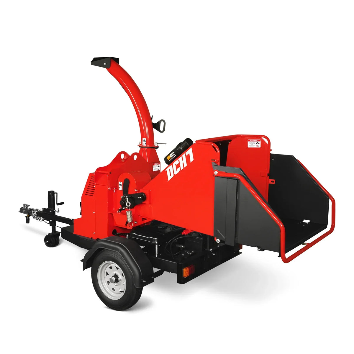 25hp 750cc Twin Cylinder ZONSEN Petrol Engine 7" Hydraulic Feeding Commerical Wood Chipper,  DCH7